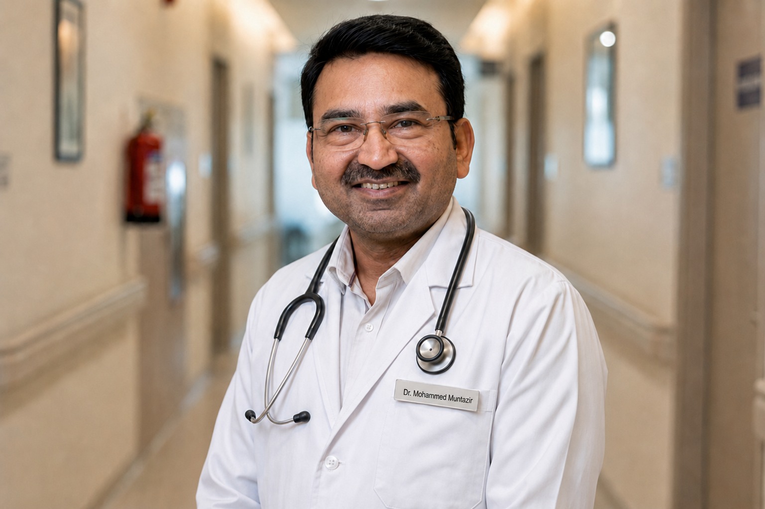 Doctor examining a patient at Sufia Healthcare